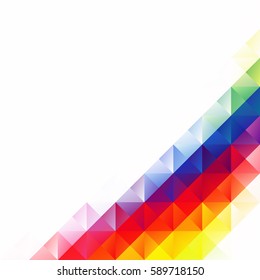 Colorful Grid Mosaic Background, Creative Design Templates