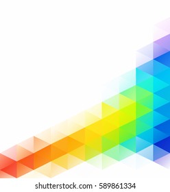 Colorful Grid Mosaic Background, Creative Design Templates
