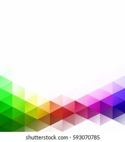 Colorful Grid Mosaic Background, Creative Design Templates