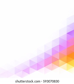 Colorful Grid Mosaic Background, Creative Design Templates