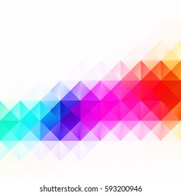Colorful Grid Mosaic Background, Creative Design Templates