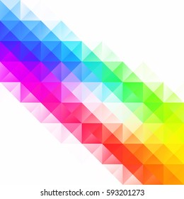 Colorful Grid Mosaic Background, Creative Design Templates