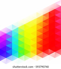 Colorful Grid Mosaic Background, Creative Design Templates