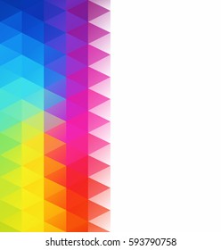 Colorful Grid Mosaic Background, Creative Design Templates