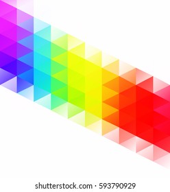 Colorful Grid Mosaic Background, Creative Design Templates