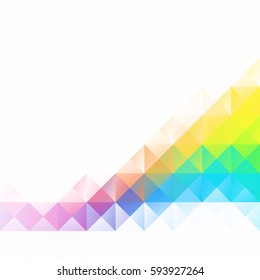 Colorful Grid Mosaic Background, Creative Design Templates