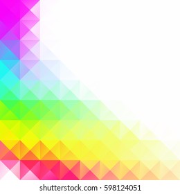 Colorful Grid Mosaic Background, Creative Design Templates