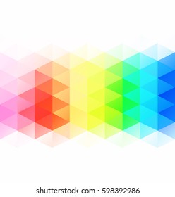 Colorful Grid Mosaic Background, Creative Design Templates