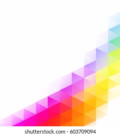 Colorful Grid Mosaic Background, Creative Design Templates