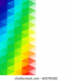 Colorful Grid Mosaic Background, Creative Design Templates