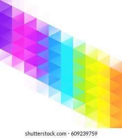 Colorful Grid Mosaic Background, Creative Design Templates