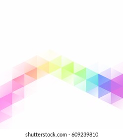 Colorful Grid Mosaic Background, Creative Design Templates