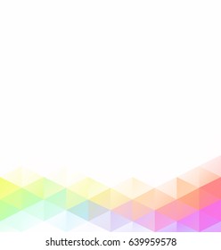 Colorful Grid Mosaic Background, Creative Design Templates