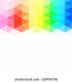 Colorful Grid Mosaic Background, Creative Design Templates