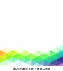 Colorful Grid Mosaic Background, Creative Design Templates