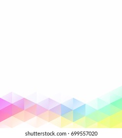 Colorful Grid Mosaic Background, Creative Design Templates