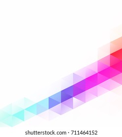 Colorful Grid Mosaic Background, Creative Design Templates