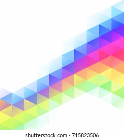 Colorful Grid Mosaic Background, Creative Design Templates