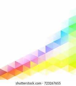 Colorful Grid Mosaic Background, Creative Design Templates