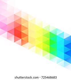 Colorful Grid Mosaic Background, Creative Design Templates