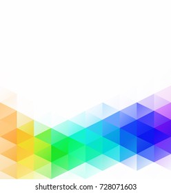 Colorful Grid Mosaic Background, Creative Design Templates