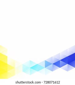 Colorful Grid Mosaic Background, Creative Design Templates