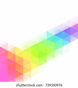 Colorful Grid Mosaic Background, Creative Design Templates