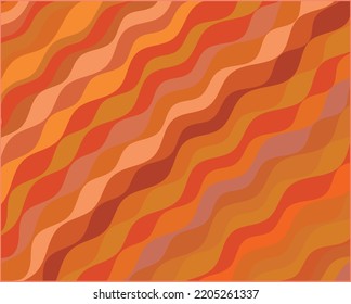 Colorful groovy background. abstract design Wavy psychedelic pattern,  illustration vector design.