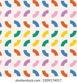Colorful Groovy checkered seamless patterns, vintage aesthetic backgrounds