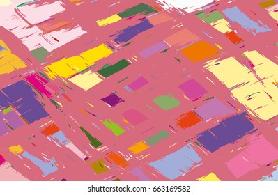 Colorful grunge background. Abstract modern art. Vector illustration