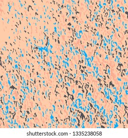 Colorful Grunge Background. Abstract Multicolor Vector Texture with Scratched Lines, Spots and Blobs for Wallpaper, Print, Card. Trendy Rough Colored Pattern with Different Elements.