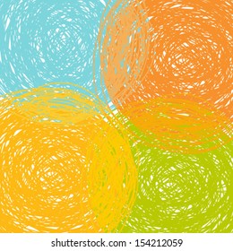 colorful grunge background, abstract vector illustration