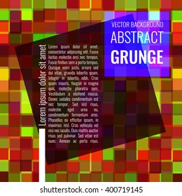 Colorful grunge background. Vector illustration EPS10