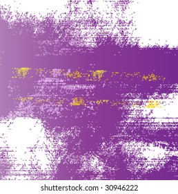 Colorful grunge banner. Vector.
