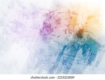 Colorful grunge concrete texture abstract background. Vector design