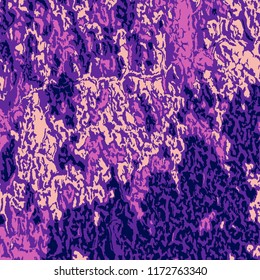 Colorful Grunge Pattern. Abstract Multicolor Texture with Scratched Lines, Spots and Blobs for Card, Print, Mobile Applications. Retro Rough Colored Background with Different Elements.
