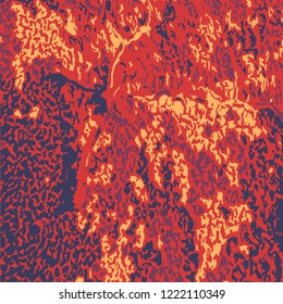 Colorful Grunge Pattern. Abstract Multicolor Texture with Scratched Lines, Spots and Blobs for Web Applications, Wallpaper, Print. Vintage Rough Colored Pattern with Different Elements.