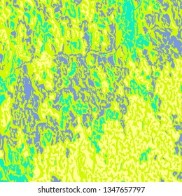 Colorful Grunge Pattern. Abstract Multicolor Vector Texture with Scratched Lines, Spots and Blobs for Print, Card, Banner. Retro Rough Colored Pattern with Different Elements. 