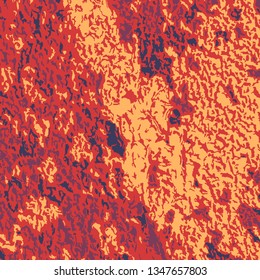 Colorful Grunge Pattern. Abstract Multicolor Vector Texture with Scratched Lines, Spots and Blobs for Web Applications, Wallpaper, Print. Trendy Rough Colored Pattern with Different Elements. 