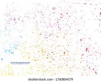 Colorful Grunge, texture background. vector