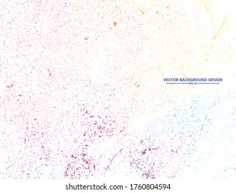 Colorful Grunge, texture background. vector