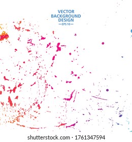 Grunge colorido, fondo de textura. vector