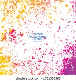 Colorful Grunge, texture background. vector