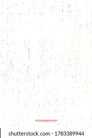 Colorful Grunge texture background. vector