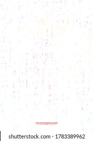 Colorful Grunge texture background. vector