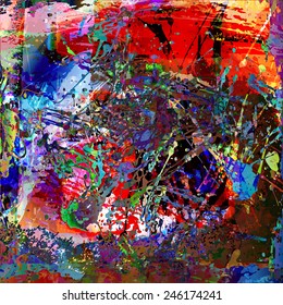 colorful grungy background