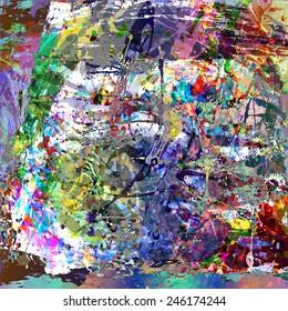 colorful grungy background