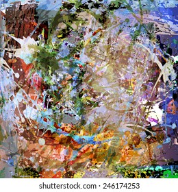 colorful grungy background