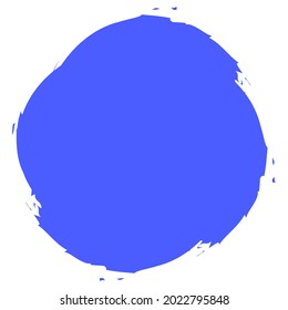 Colorful grungy, grunge texture circle, oval abstract element. Ink spot, stain, blob, blotch, splash, splatter watercolor, paint vector element
