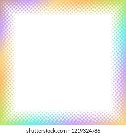 colorful halftone background, Abstract modern halftone flame vector illustration